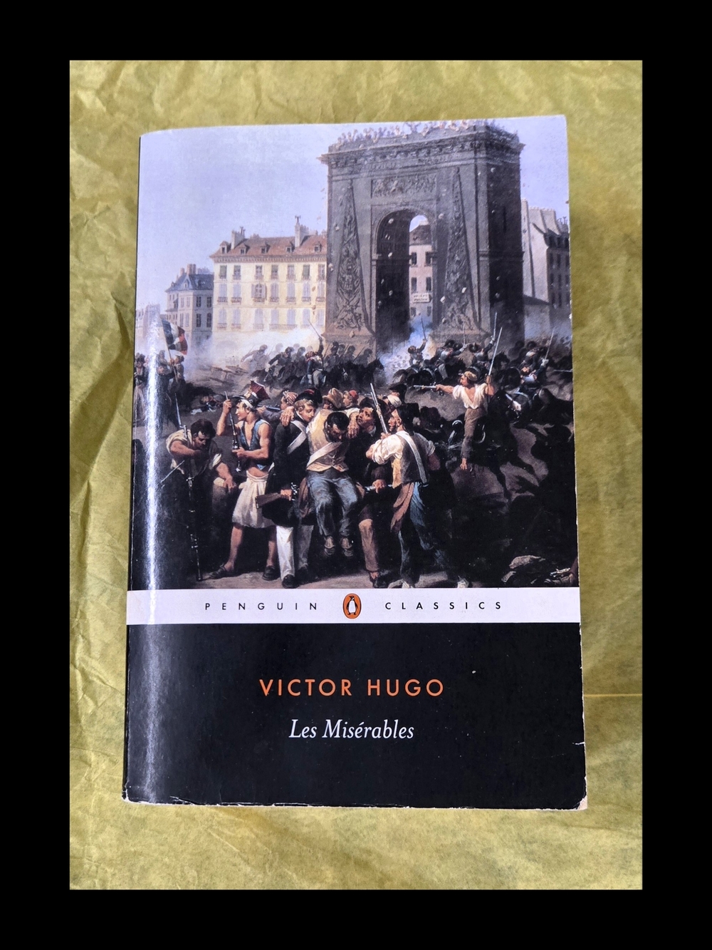 LES MISERABLES BY VICTOR HUGO, PAPERBACK BOOK